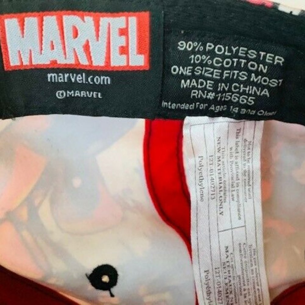 Deadpool Hat Snapback Hat Marvel Comics X-Men Wade - image 7